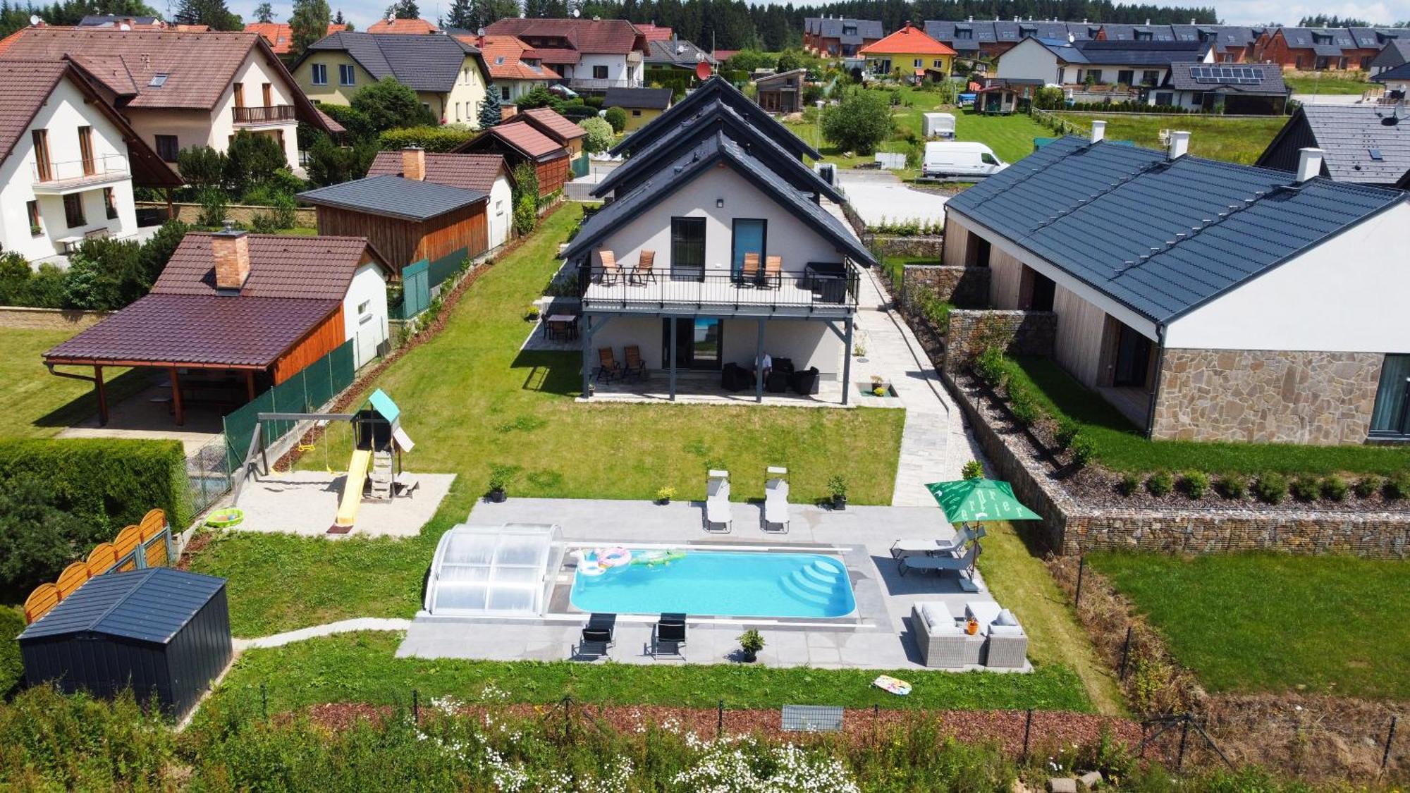 Apartmanove Domy Lipno 1 Frymburk Luaran gambar